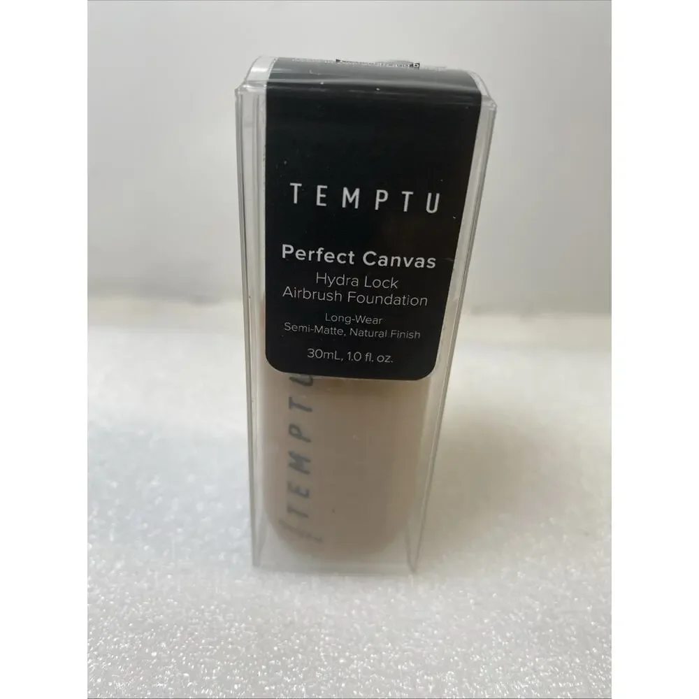 TEMPTU Perfect Canvas Hydra Lock Airbrush Foundation - Olive Nude 6.5 Not Sealed